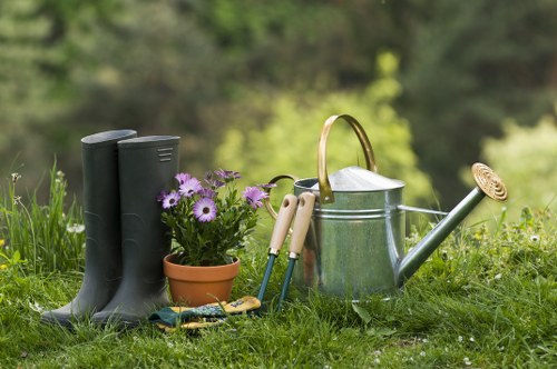 Composite decking service for Wembley Park property