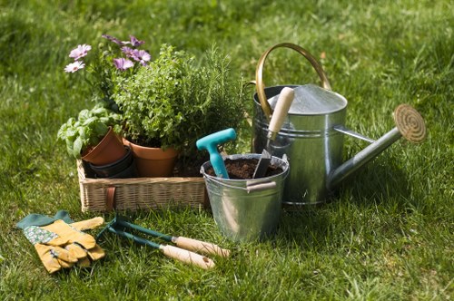 Professional Wembley Park gardeners prioritising safety and insured work
