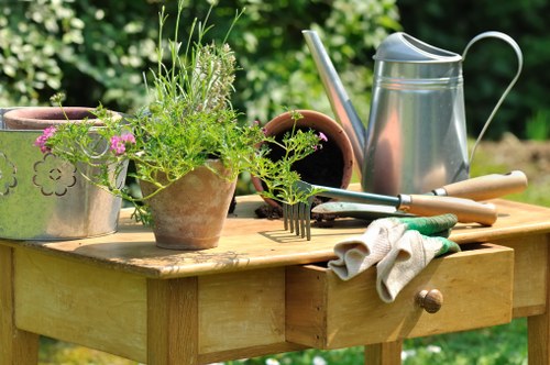 Eco-friendly garden waste disposal after clearance